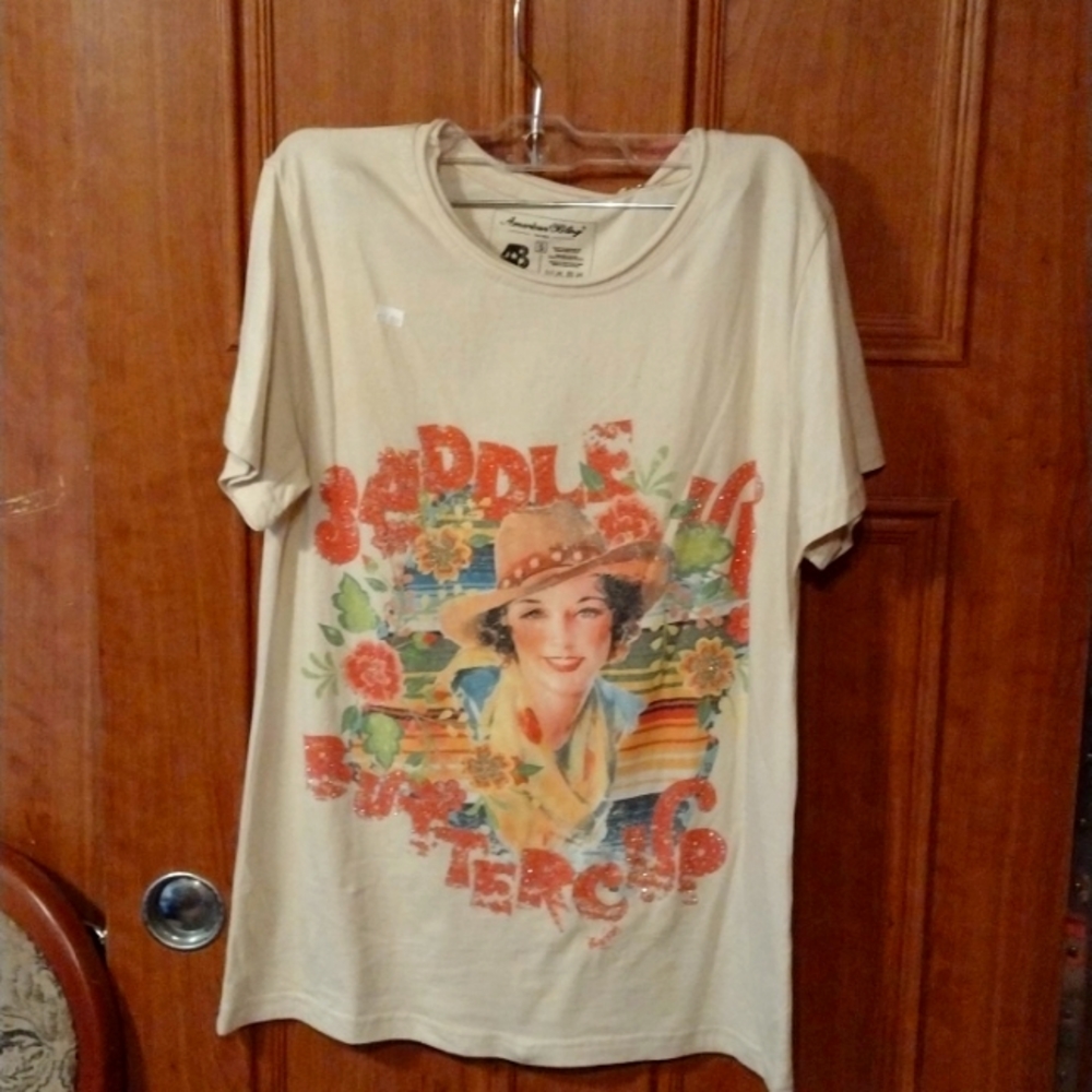 NWT American Bling Graphic Tee